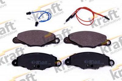 KRAFT AUTOMOTIVE 6006026 -  Комплект тормозных колодок, дисковый тормоз